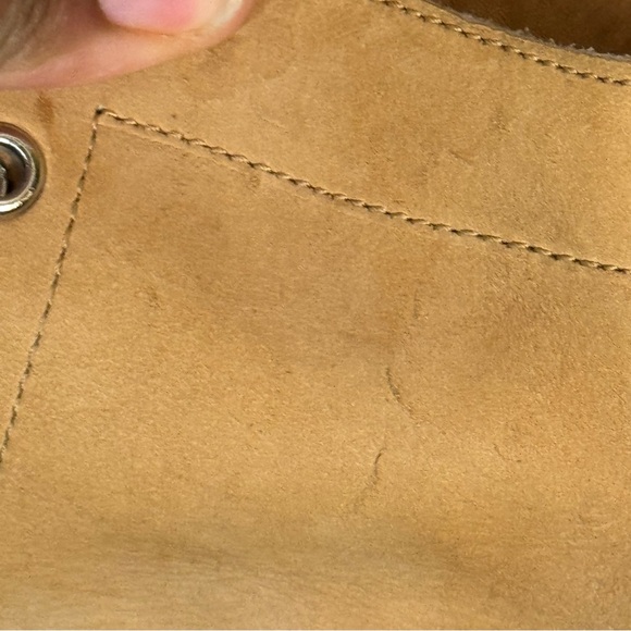 Vintage Tan Leather Welt Chicago Roller Skates with Urethane Red Wheels Size 7L - Picture 12 of 16